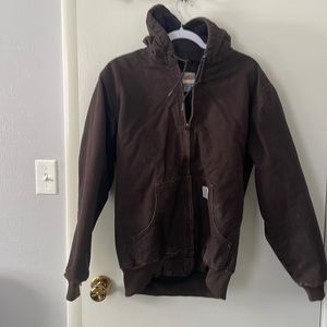 Brown carhartt jacket In great condition